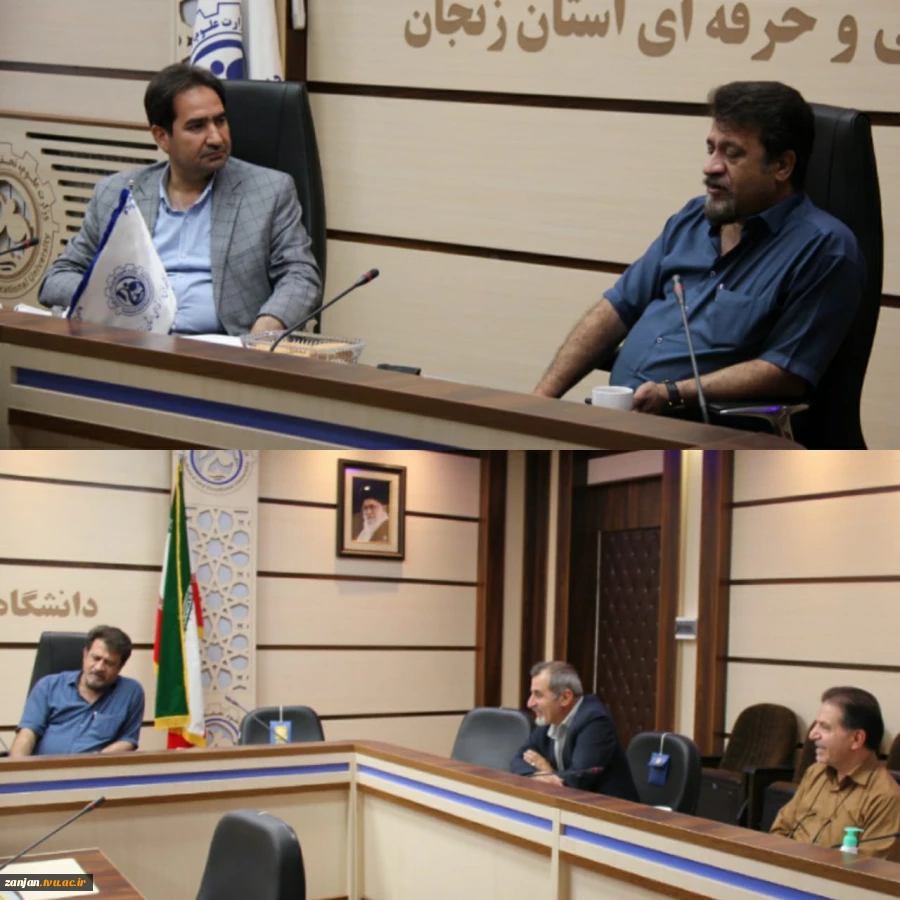 دیدار دکتر احمدی با مدیر عامل شرکت زرین معدن آسیا  2