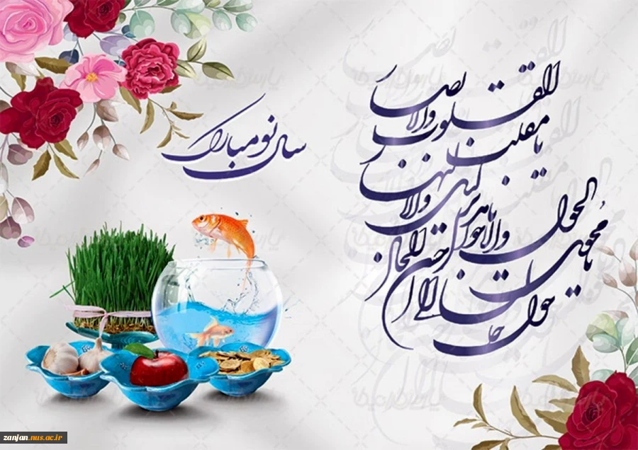 پیام تبریک سرپرست دانشگاه ملی مهارت واحد استان زنجان به مناسبت آغاز سال جدید 2