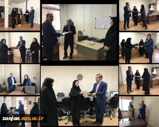 دیدار سرپرست دانشگاه ملی مهارت واحد استان زنجان با کارکنان آموزشکده دختران قائم (عج)