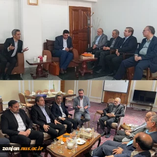 حضور سرپرست دانشگاه ملی مهارت استان زنجان در مجلس شورای اسلامی و دیدار با مجمع نمایندگان استان