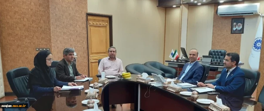 دیدار سرپرست دانشگاه ملی مهارت واحد استان زنجان با رئیس اتاق بازرگانی، صنایع، معادن و کشاورزی استان زنجان 2