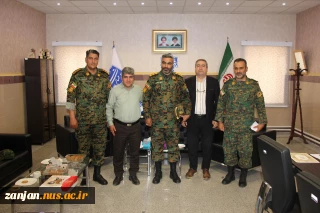 تقدیر فرماندهی یگان ویژه استان زنجان از سرپرست دانشگاه ملی مهارت واحد استانی زنجان