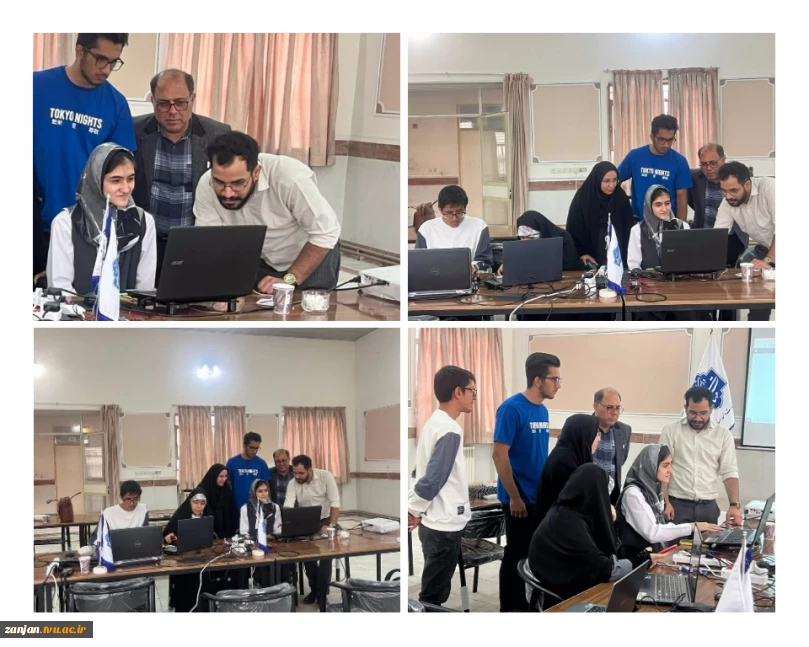 حضور دانشجویان دانشگاه ملی مهارت واحد استان زنجان در مسابقه جهانی IEEEXtreme 19.0 سال 2025 میلادی