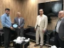 دیدار آقای دکتر رضا پیرایش، سرپرست دانشگاه ملی مهارت واحد استان زنجان با آقای دکتر حسین حمزه لو پاک، رئیس محترم شورای اسلامی شهر زنجان