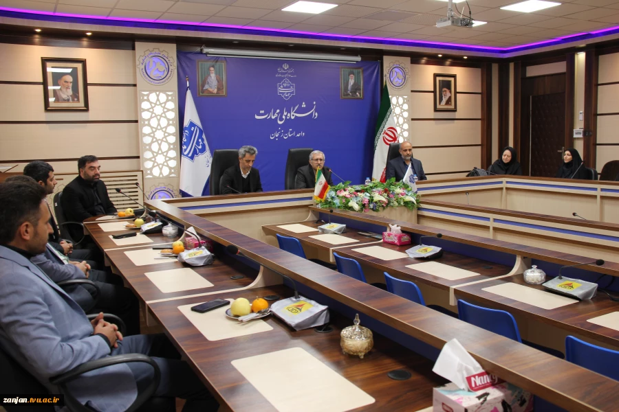 بازدید دکتر نبی اله محمدی، نماینده محترم مردم زنجان و طارم در مجلس شورای اسلامی از دانشگاه ملی مهارت استان زنجان 2