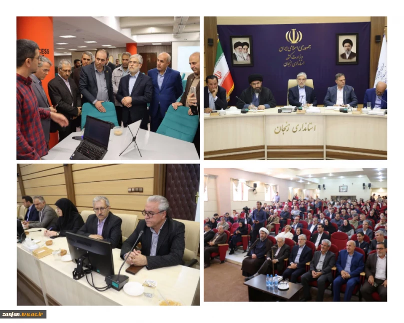 طرح مسائل و موارد دانشگاه ملی مهارت استان زنجان در شورای آموزشی عالی استان زنجان به ریاست وزیر محترم ، جناب آقای دکتر سیمایی