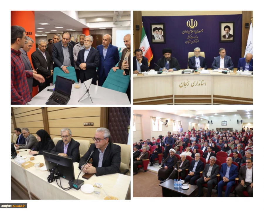طرح مسائل و موارد دانشگاه ملی مهارت استان زنجان در شورای آموزشی عالی استان زنجان به ریاست وزیر محترم ، جناب آقای دکتر سیمایی 2