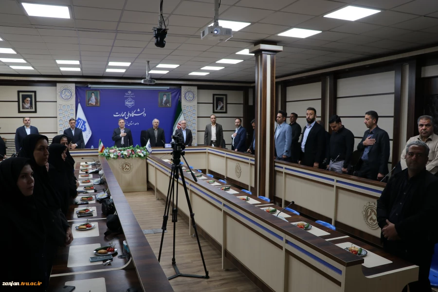 بازدید استاندار زنجان  از دانشگاه ملی مهارت استان زنجان 3