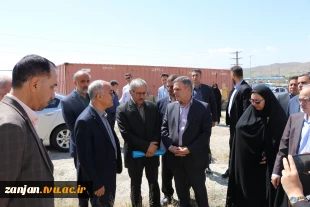 بازدید استاندار زنجان  از دانشگاه ملی مهارت استان زنجان 4