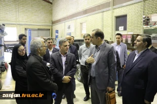 بازدید استاندار زنجان  از دانشگاه ملی مهارت استان زنجان 5