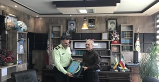 دیدار رئیس دانشگاه ملی مهارت استان زنجان با فرمانده انتظامی استان