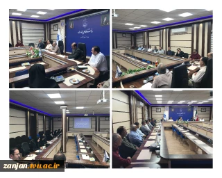 جلسه هماهنگی و هم اندیشی مشاورین و سرپرستان خوابگاه های دانشجویی مراکز دانشگاه ملی مهارت استان زنجان