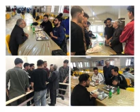 بازدید آقای دکتر رضا پیرایش، رئیس واحد استانی زنجان از سلف سرویس مرکزی